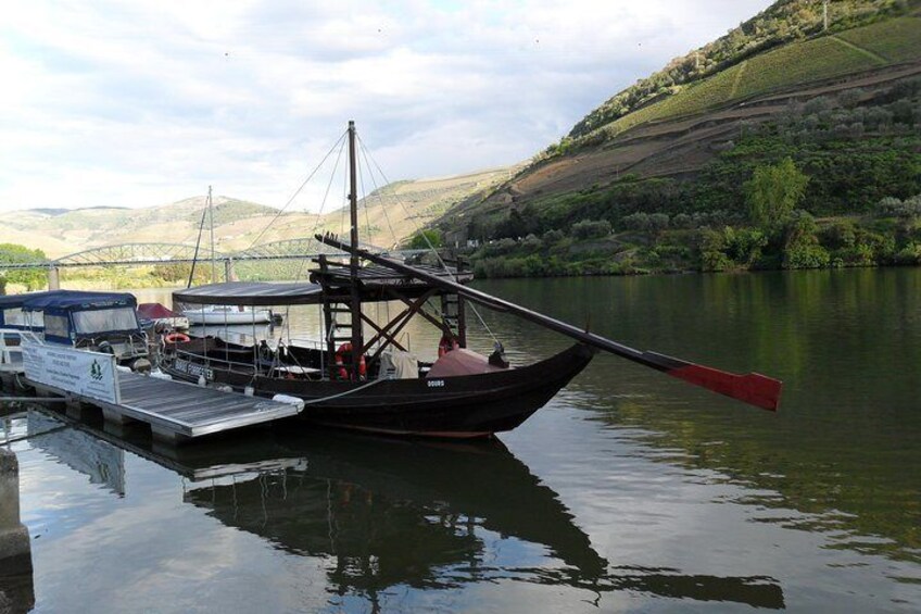 Cruise in Douro - rabelo typical boats used to transport port wine in the past