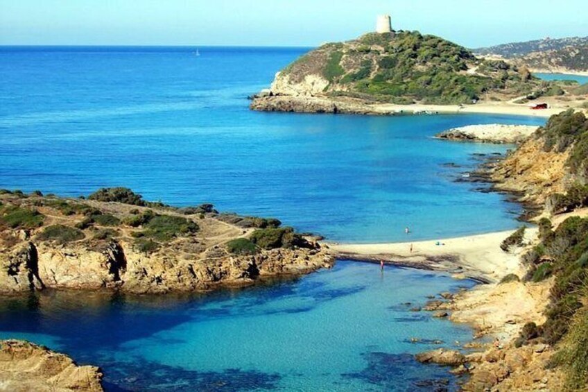 Cagliari: Amazing Jeep Tour of Sardinia's Hidden Beaches from Chia