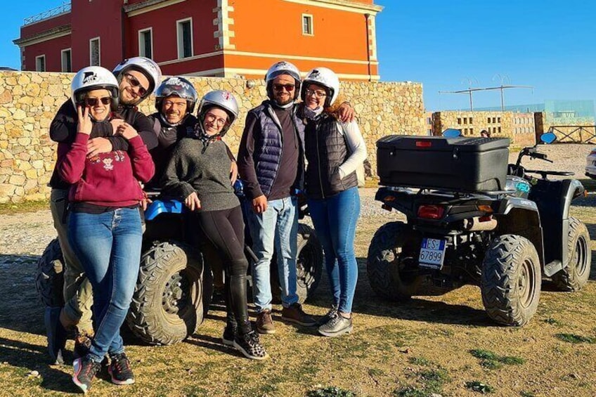 Cagliari: Quad-ATV Adventure Experience from Chia