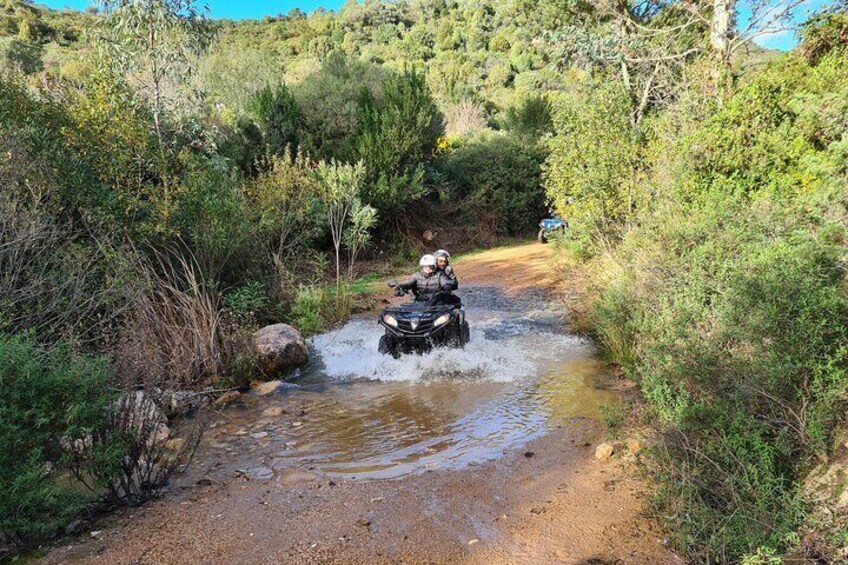 Cagliari: Quad-ATV Adventure Experience from Chia