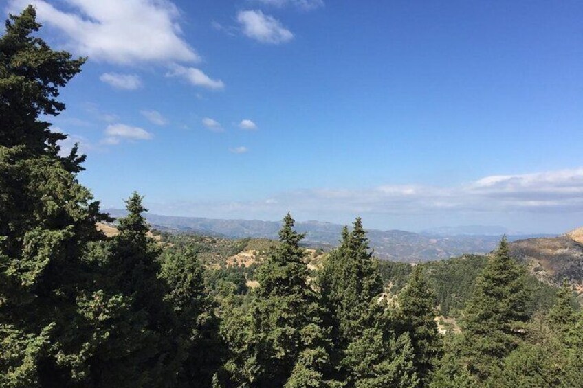 Cretan Countryside Panoramic View