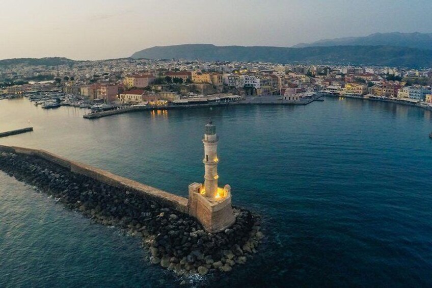 Chania Old Town's Panoramic View