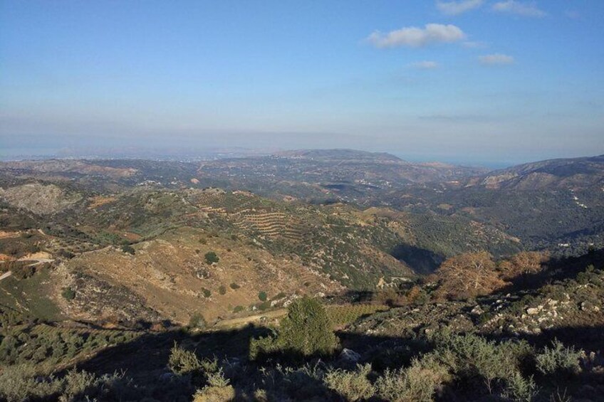 Cretan Countryside Panoramic View