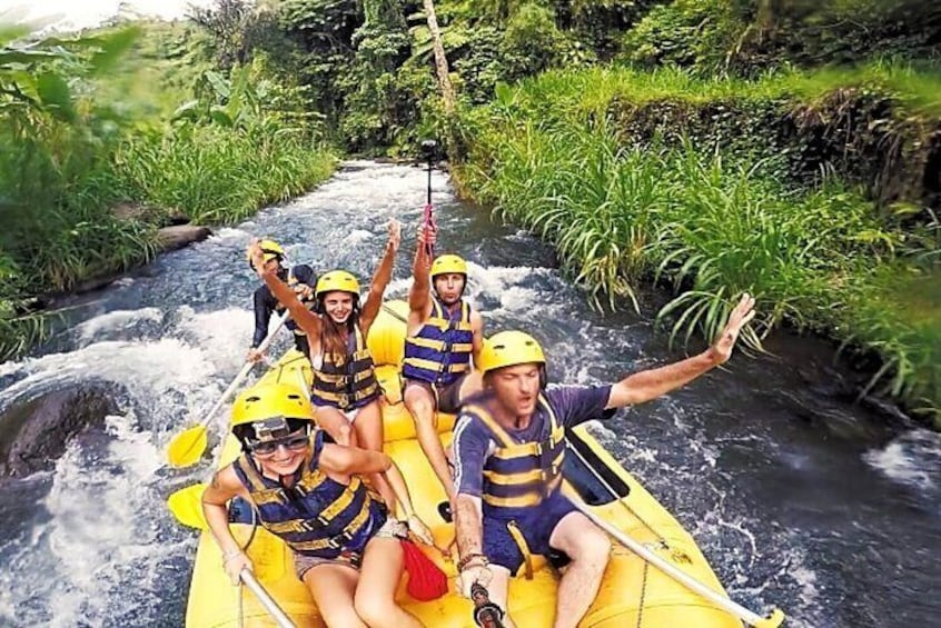 Bali Rafting at Telaga Waja River & Zipline - Lunch and Hotel Transfer