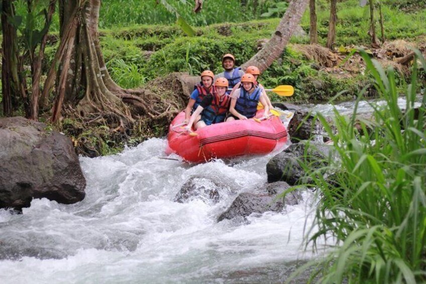 Bali Rafting at Telaga Waja River & Zipline - Lunch and Hotel Transfer