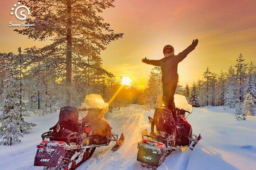 Snowmobile Safari into Arctic Wilderness