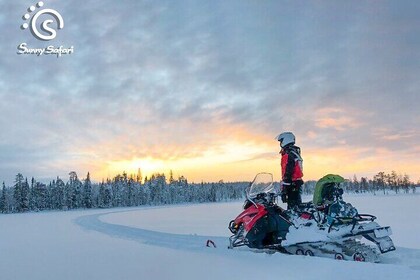 Snowmobile Whole Day Adventure - Small Group