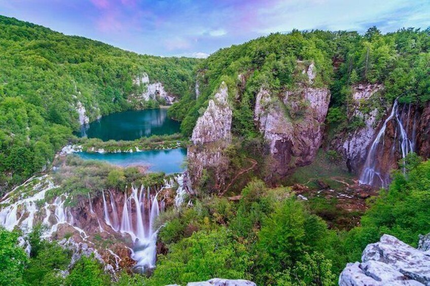 Private Split to Zagreb transfer with Plitvice Lakes Tour