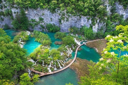 Traslado privado de Split a Zagreb con Plitvice Lakes Tour