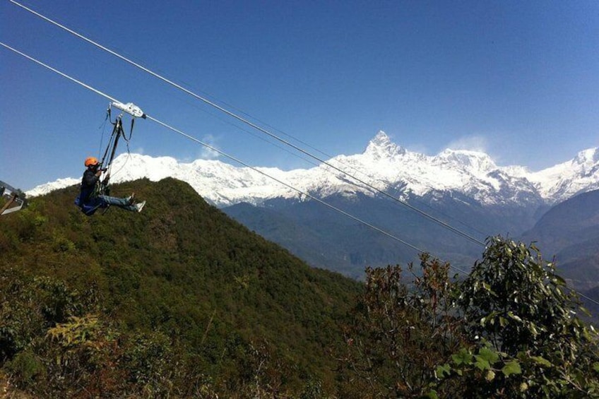 ZipFlyer Nepal - The World's Steepest Zip-line