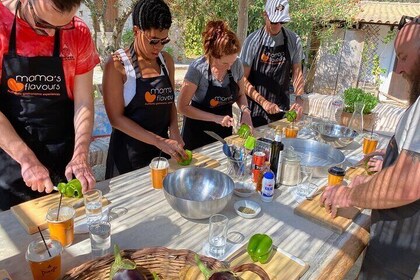 Village Cooking Class in a family Olive Grove in Messinia Greece