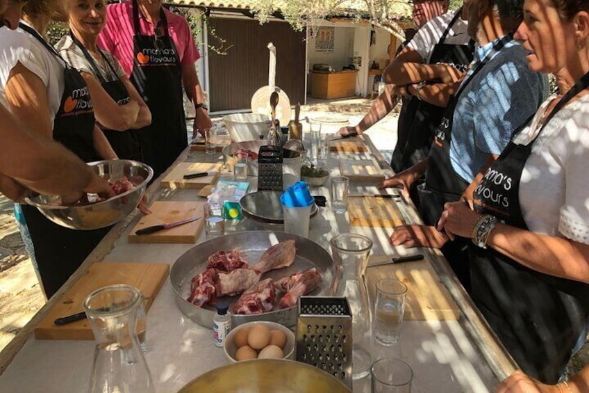 Cooking Class with Lunch in an Olive Grove in Messinia, Greece! 