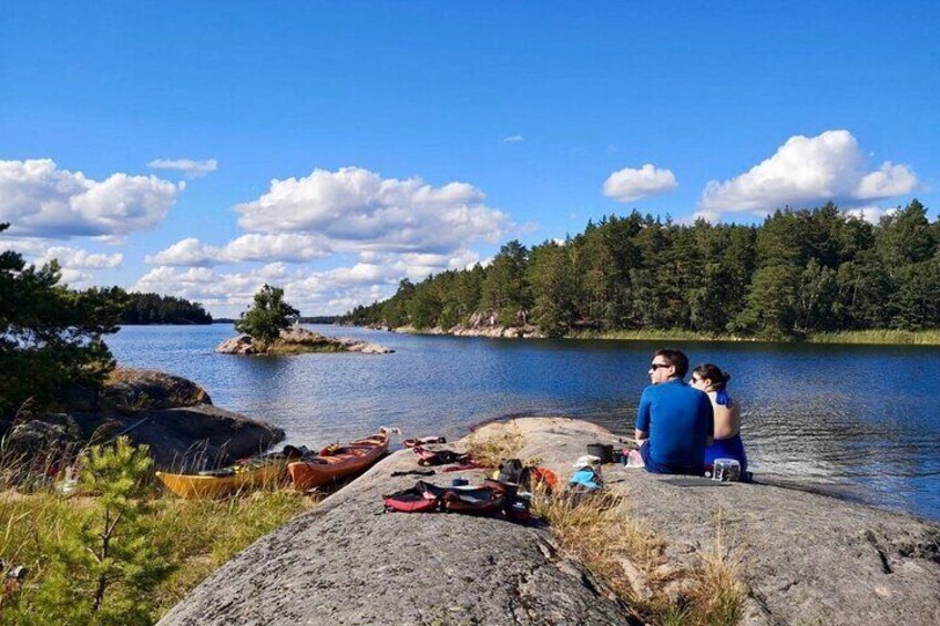 Kayak Tour in the Stockholm Archipelago