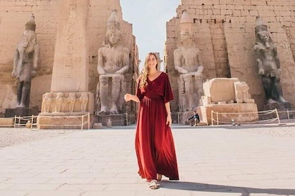 Tour privado: excursión de un día a luxor desde Hurghada (todo incluido)