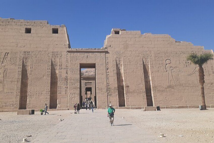 Luxor trip by mini bus small group 8 people