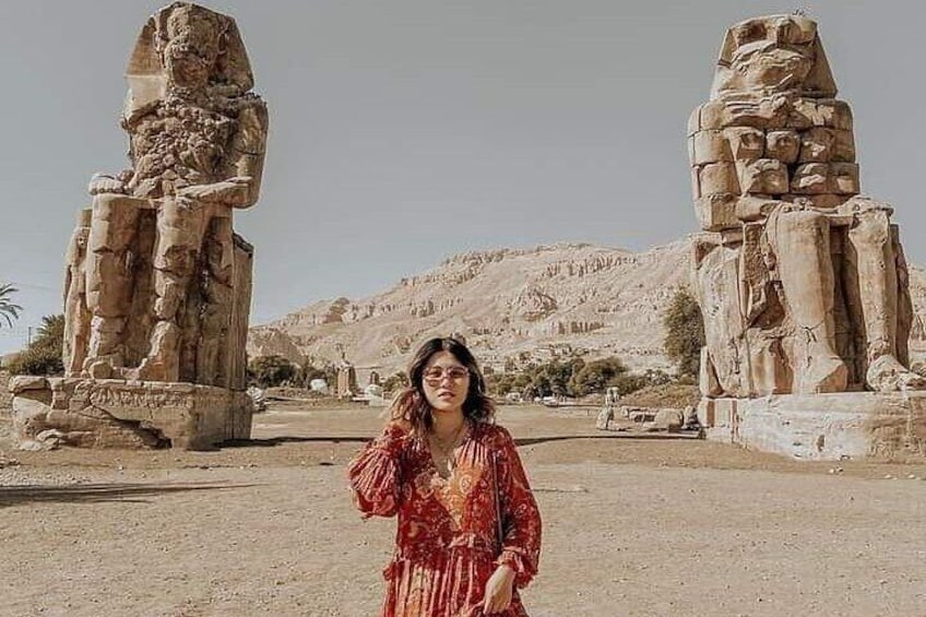 Luxor trip by mini bus small group 8 people