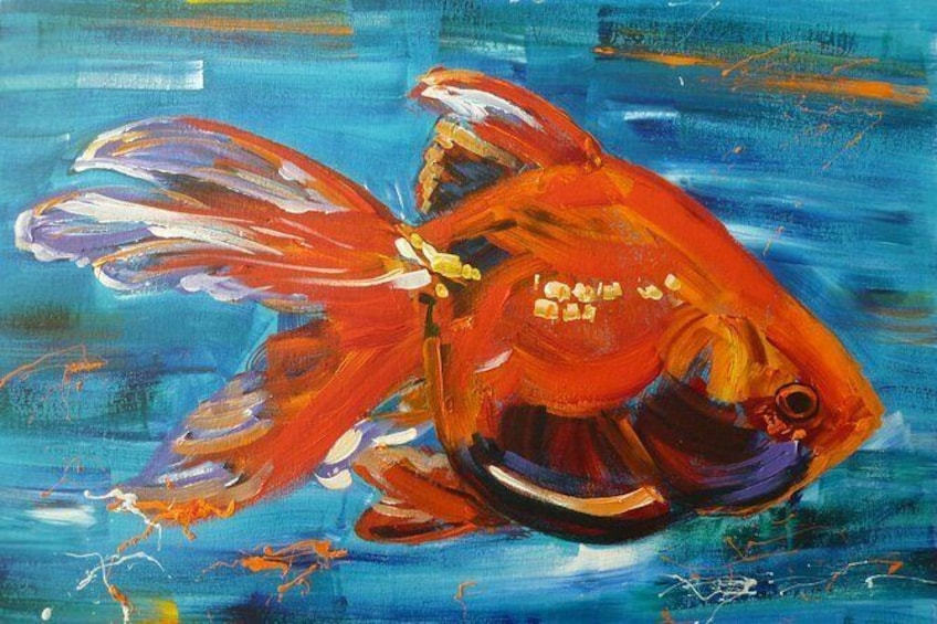 Show item 3 of 6. fish acrylic