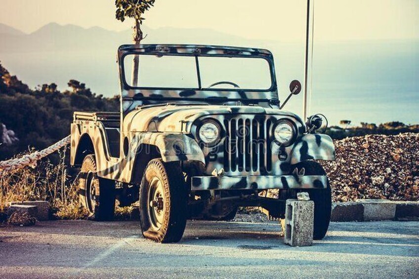 Jeep Safari through the island
