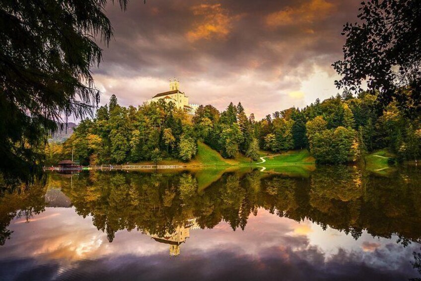 Trakoscan Castle and Varazdin Private Tour
