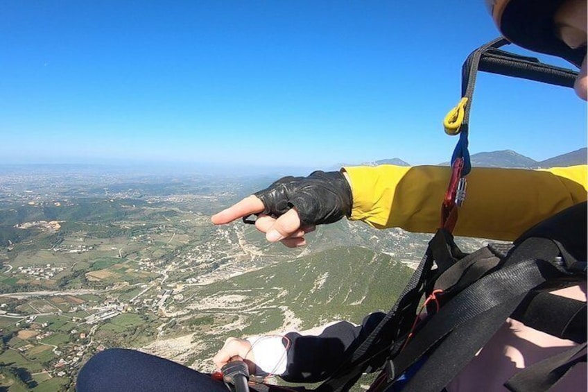 Tandem Paragliding Dajt Including Pick Up on Hotel