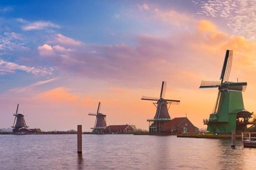Amsterdam countryside tour by car