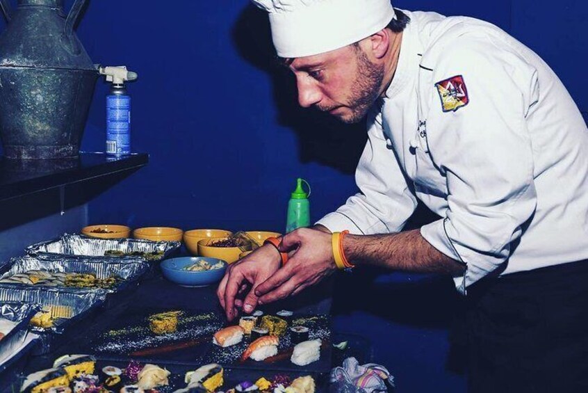 Dinner on Rooftop with personal Chef