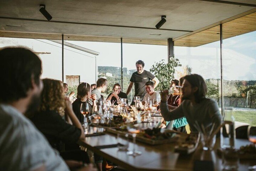 Wine tasting at Lepa Vida