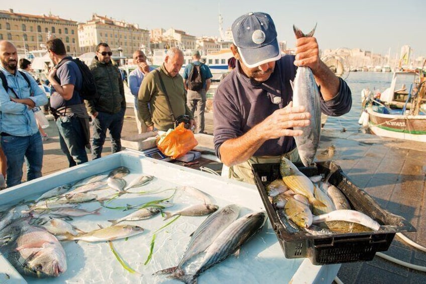 Full Meal Five Stops in Marseille