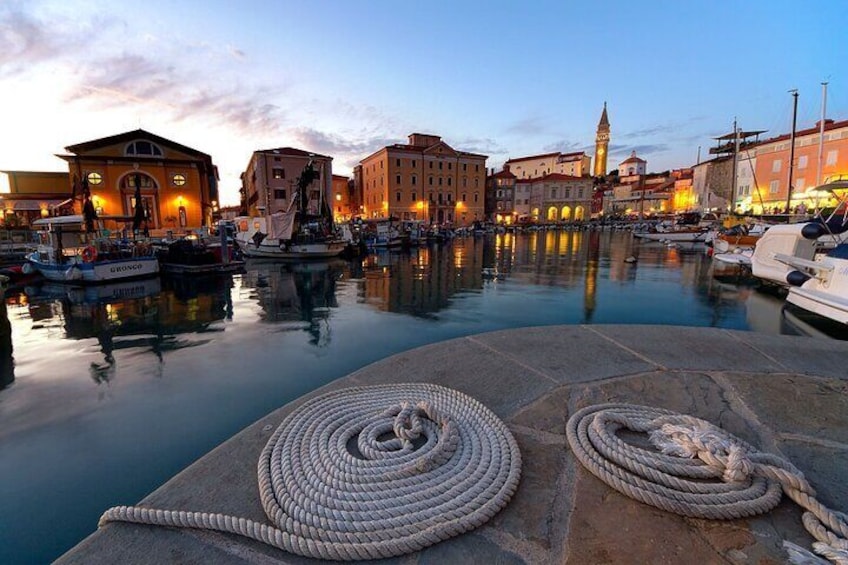 Piran harbour