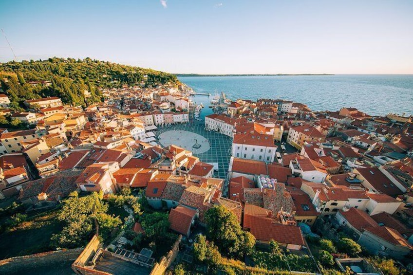 Piran from the Church