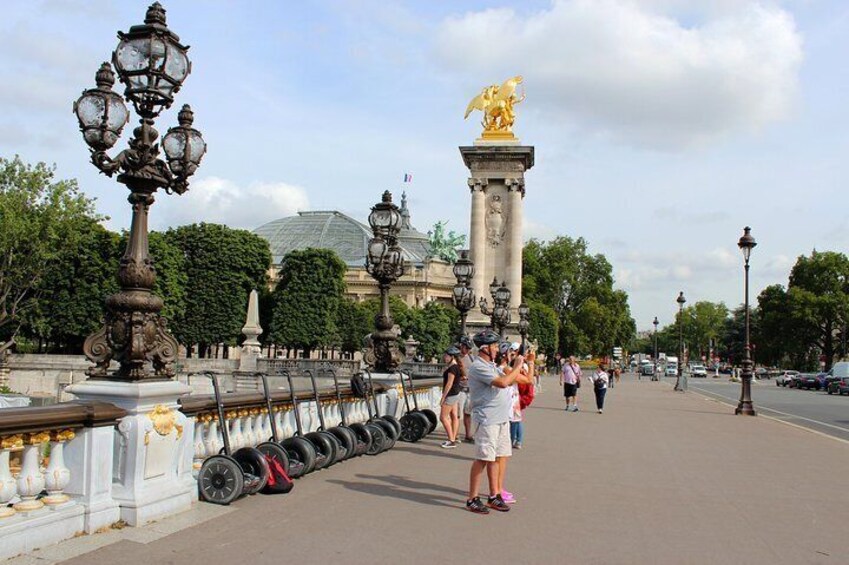 Paris City Sightseeing Half Day Guided Segway Tour with a Local Guide