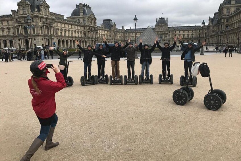 Paris City Sightseeing Half Day Guided Segway Tour with a Local Guide