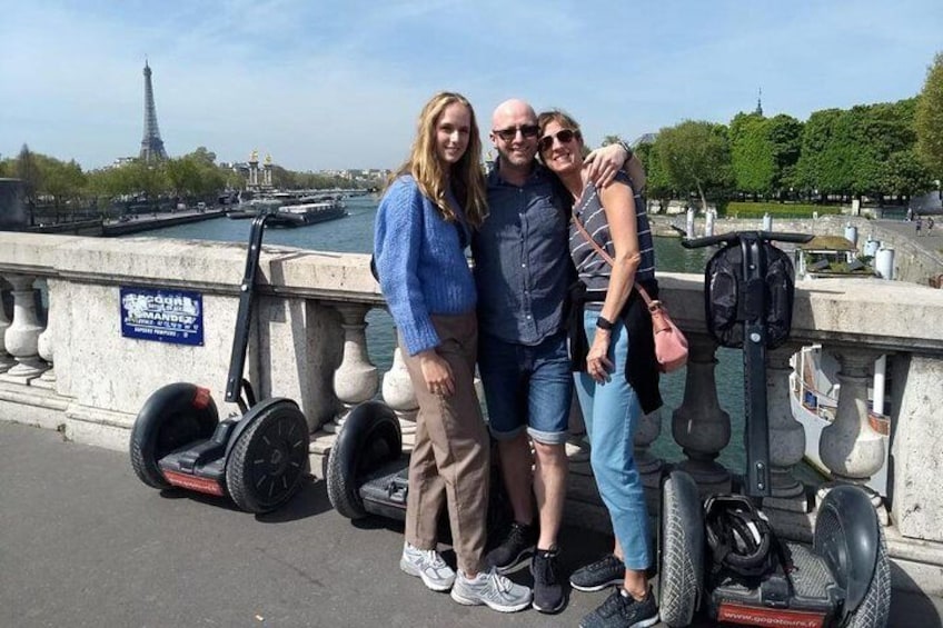 Paris City Sightseeing Half Day Guided Segway Tour with a Local Guide