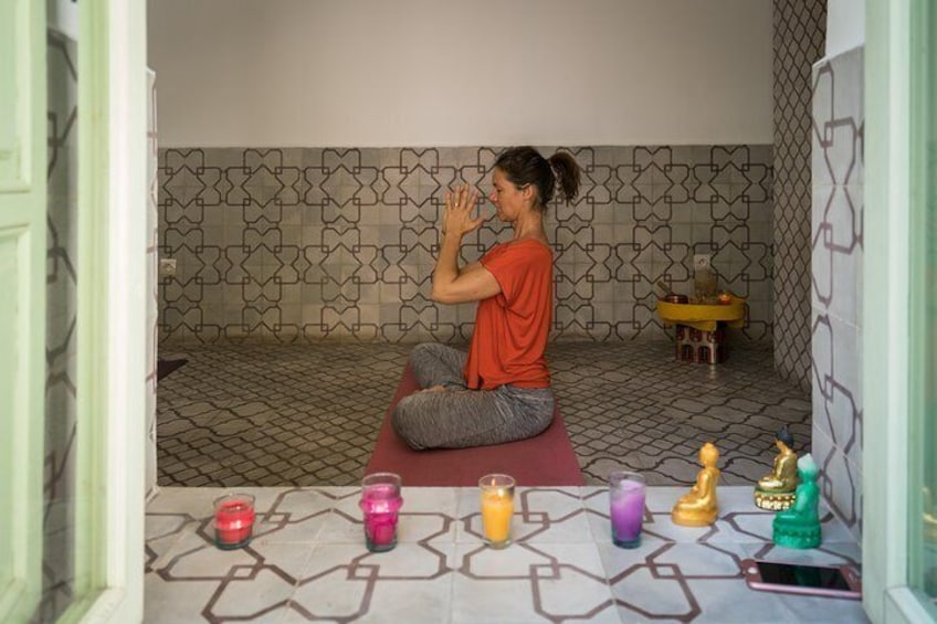 Yoga and Wellness half-day in an authentic Riad
