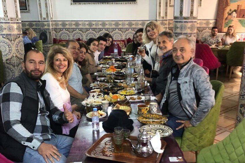Tangier day trip :Old Medina&kasbah , caves & camel ride included
