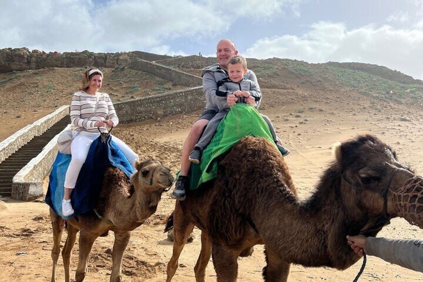 Tangier day trip :Old Medina&kasbah , caves & camel ride included