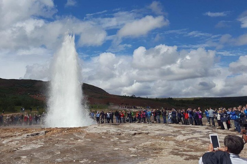 Strokkur hotspring