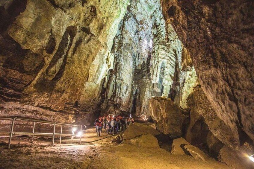 Inside the Sterkfontein Caves