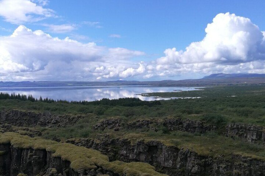 Thingvellir National park, protected by Unesco