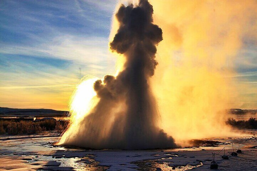 Strokkur on Geyser area