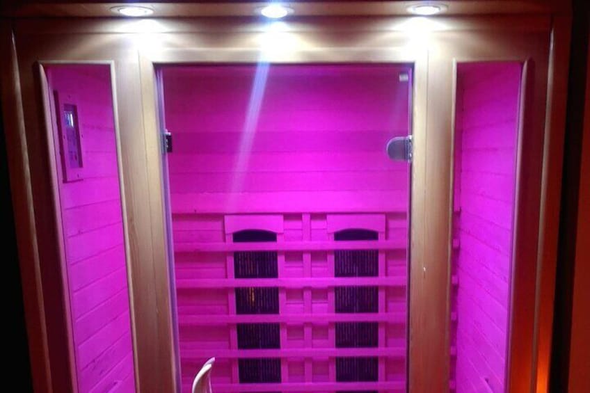 Infra-Red Sauna - lose up to 600 KCal in just one 30 minute session