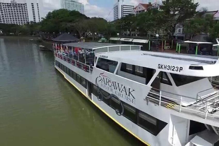 Sarawak Sunset River Cruise with Return Transfer