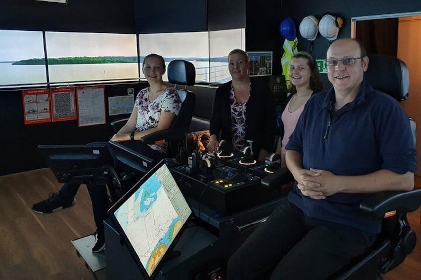 Enjoy your simulator experience with family and friends