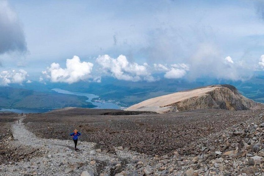 Ben Nevis summit walk via the Classic Route, bespoke guided experience.