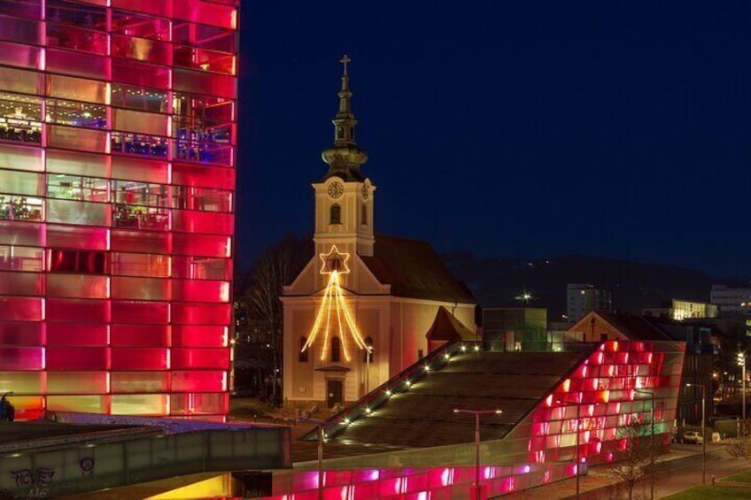 Magical Christmas Walking Tour Around Linz