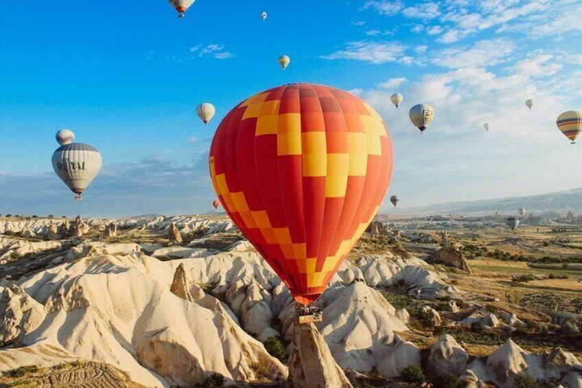 Cappadocia Hot Air Balloon Tour Over Fairychimneys