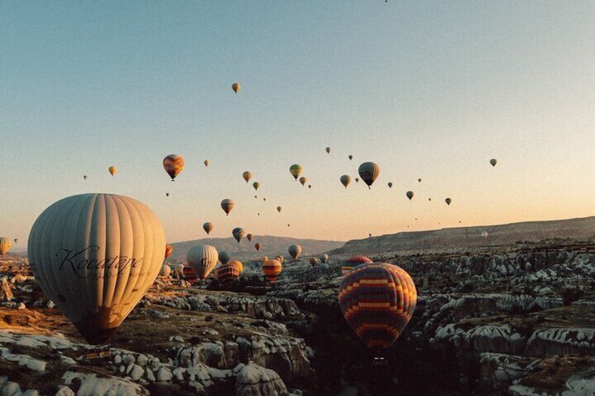Cappadocia Hot Air Balloon Tour Over Fairychimneys
