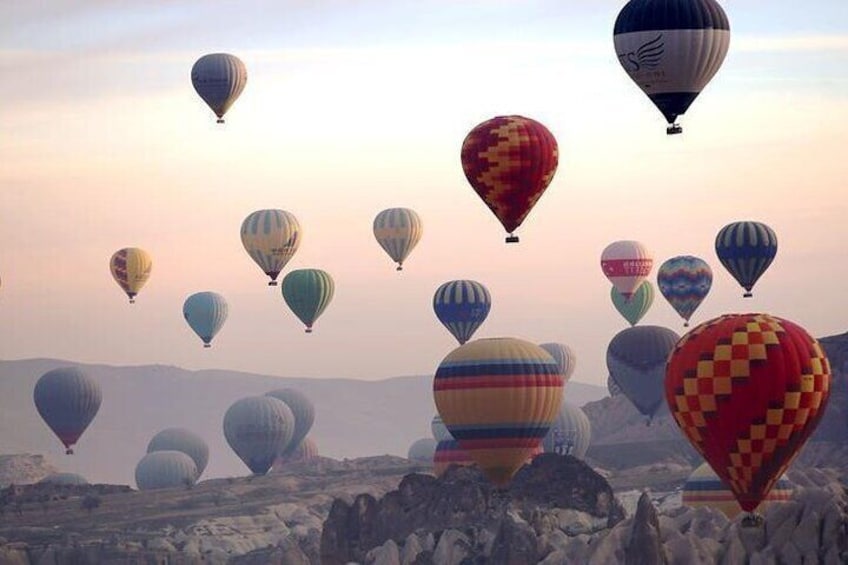 Cappadocia Hot Air Balloon Tour Over Fairychimneys