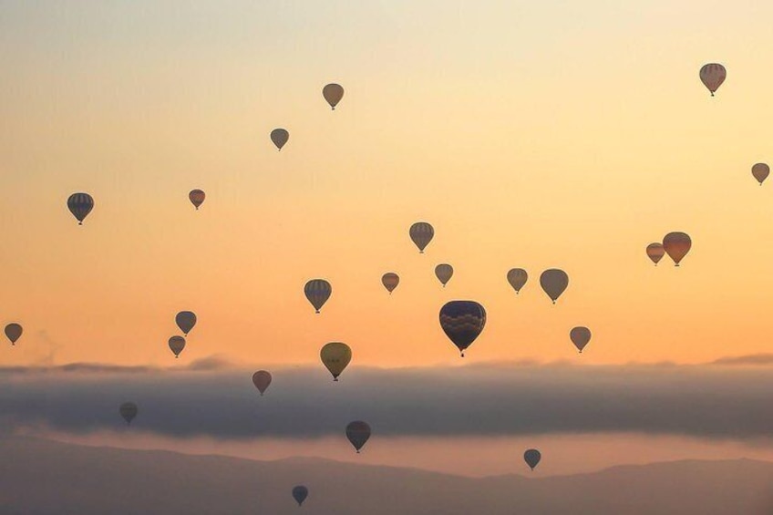 Cappadocia Hot Air Balloon Tour Over Fairychimneys