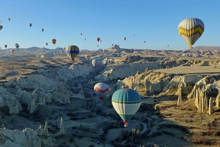 Cappadocia Hot Air Balloon Tour Over Fairychimneys